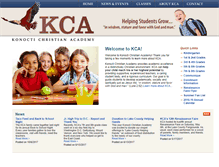 Tablet Screenshot of konoctichristianacademy.com